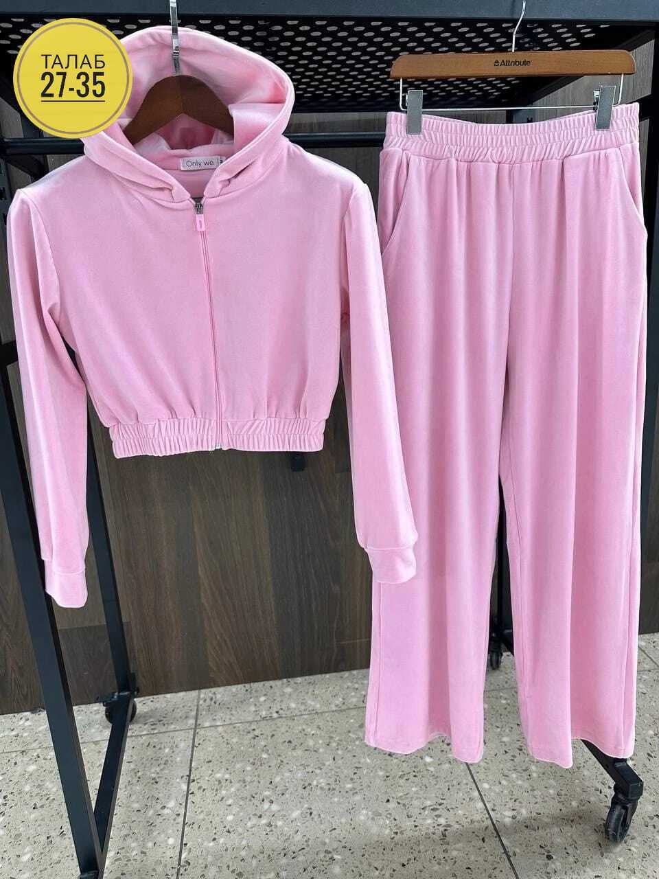 костюмы спортивные женские,костюмы для девушек,велюровые костюмы женские,костюм спортивный женский велюр,розовый плюшевый костюм женский