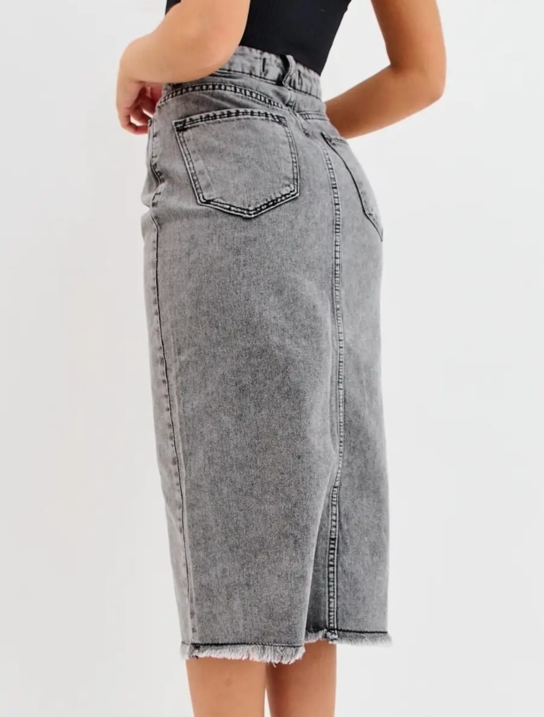 юбка женская джинсовая миди,юбка джинсовая,юбка миди джинсовая,юбка джинсовая миди с разрезам,юбка джинсовая тренд 2025