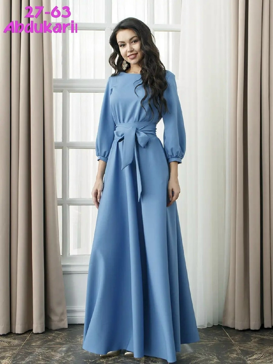 женское платье с дл,голубое платье макси,женские повседневные платья,женские платья длинные,платье длинное