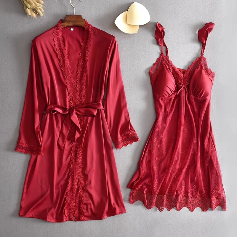 атласная ночная рубашка,ночнушка комплект,женские атласные длинные халат-рубашки,сексуальная ночная рубашка,кружевной халат
