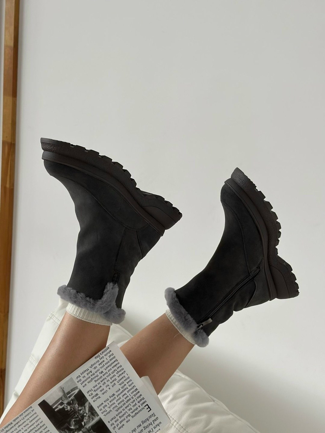 полусапоги,,замшевые полусапоги,полусапоги зимние,женская зимняя