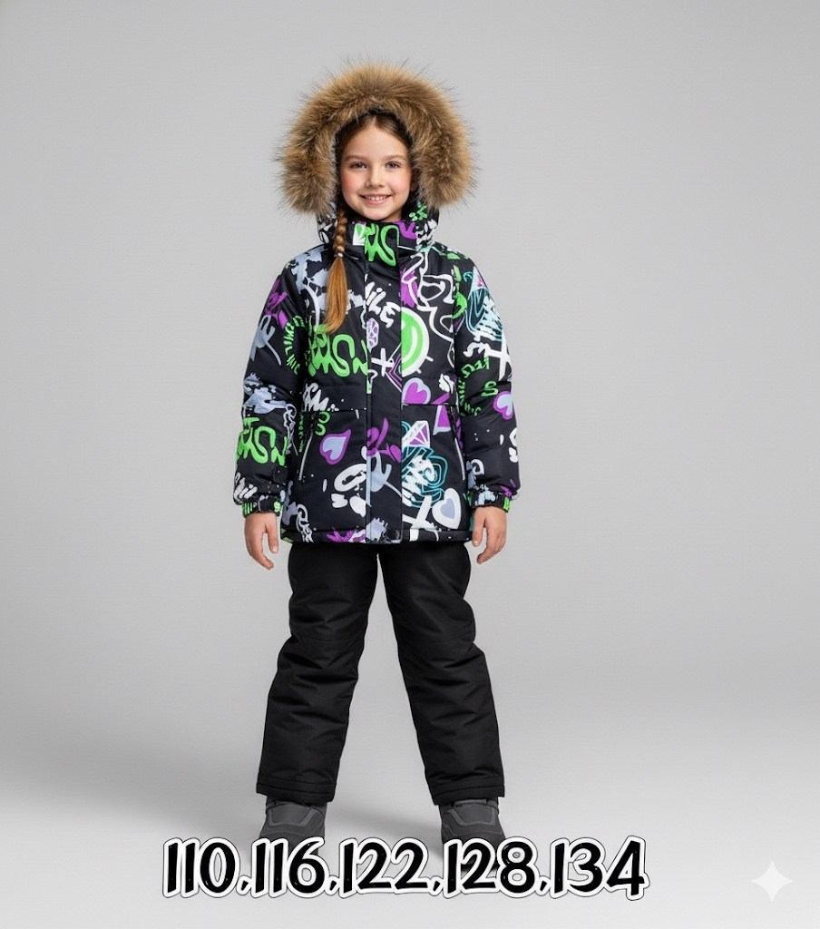 зимний костюм для девочек,куртка зимняя для девочек,зимние костюмы,комплект верхней одежды,зимний костюм мембранные