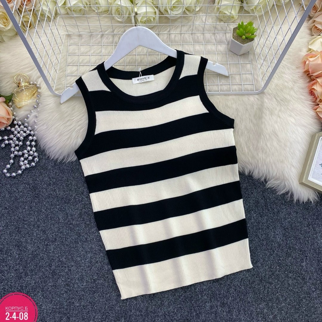 майка в полоску,майка женская,майка женская трикотажная,жилет трикотажный,трикотажный топ
