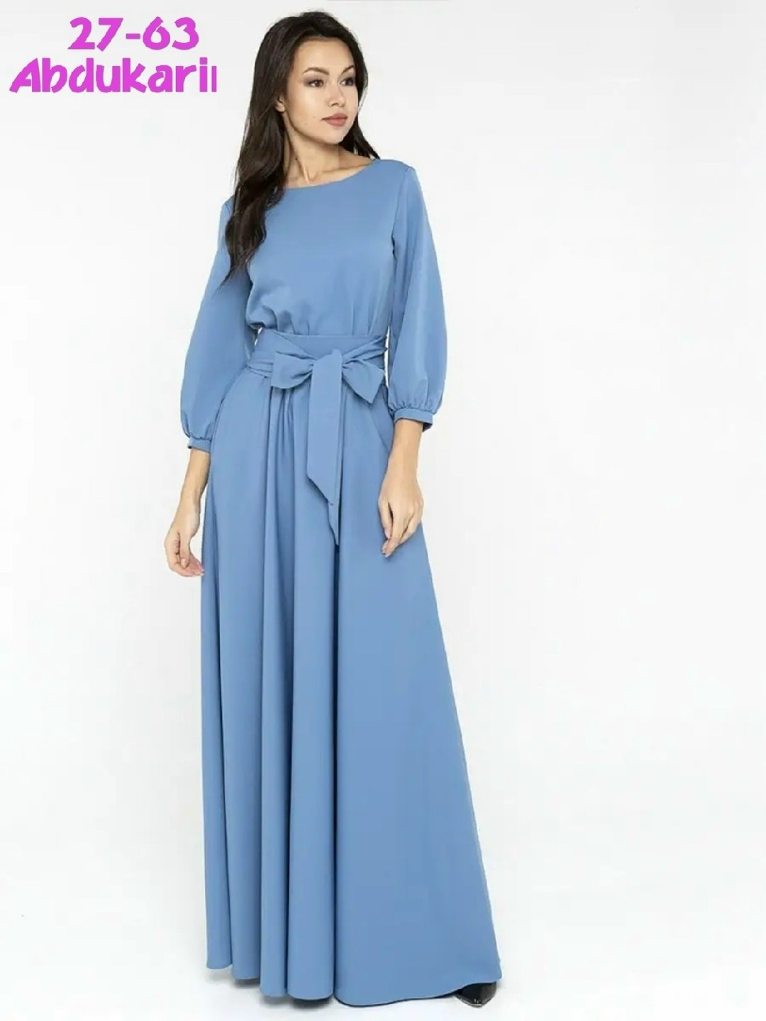 женское платье с дл,голубое платье макси,женские повседневные платья,женские платья длинные,платье длинное