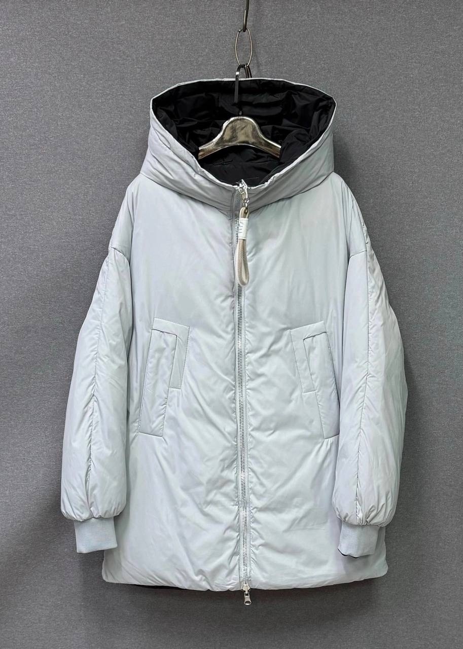 куртка женская,куртка с капюшоном,куртка двухсторонний,удлиненная куртка,куртка демисезонная