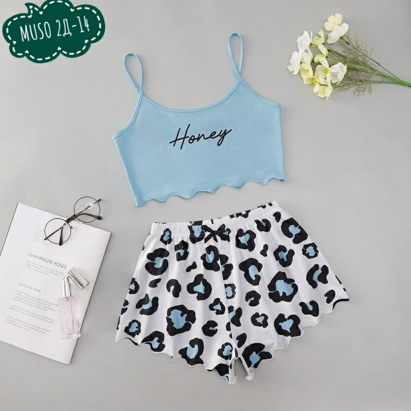 пижама авокадо,пижама с принтом авокадо,пижамный комплект с шортами,пижама женская с шортам,пижама с авокадо для детей топ и шорты