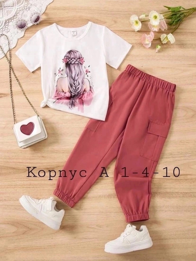 летний костюм для девочек,брюки для девочек,одежда для девочек,штаны для девочек,костюмы спортивные для девочки