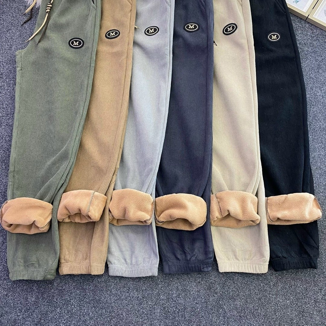 штаны вельвет,штаны женские,повседневные брюки,спортивные брюки,теплые брюки