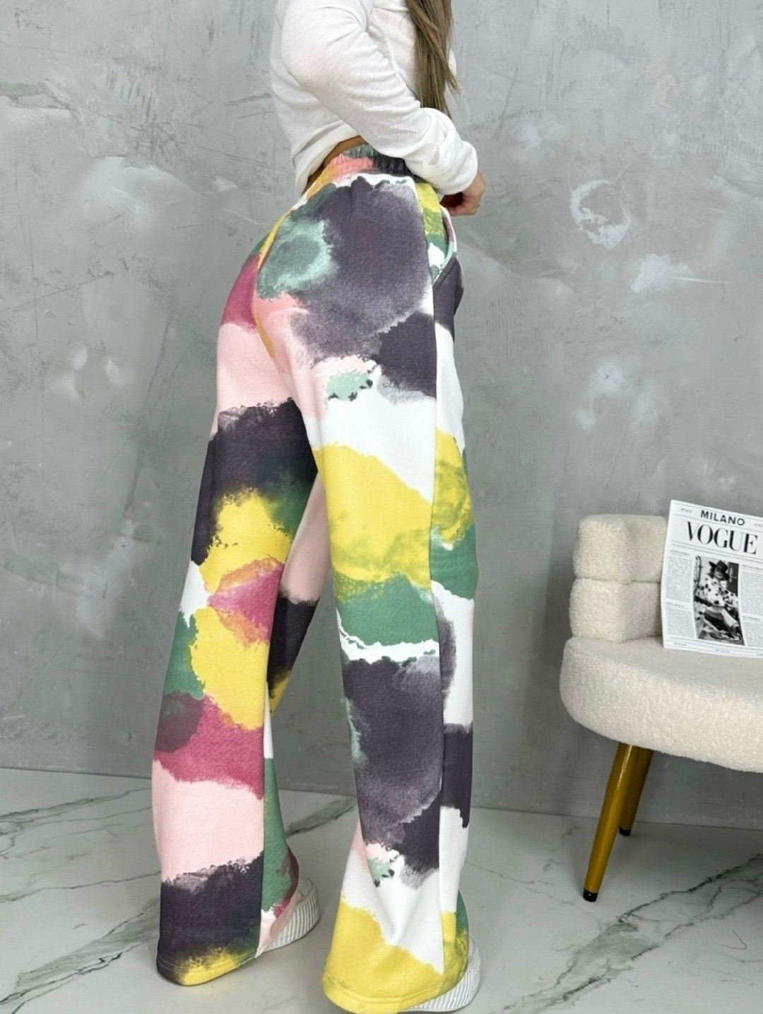 брюки розовые,летние брюки,брюки модные,штаны с принтом,широкие штаны