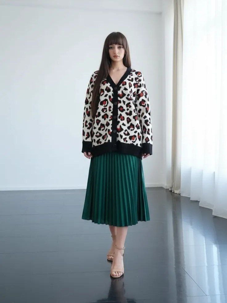 кардиган с леопардовым принтом,женский вязаный кардиган с леопардовым принтом,свитер с леопардовым принтом,кардиган кофта,кофта женская