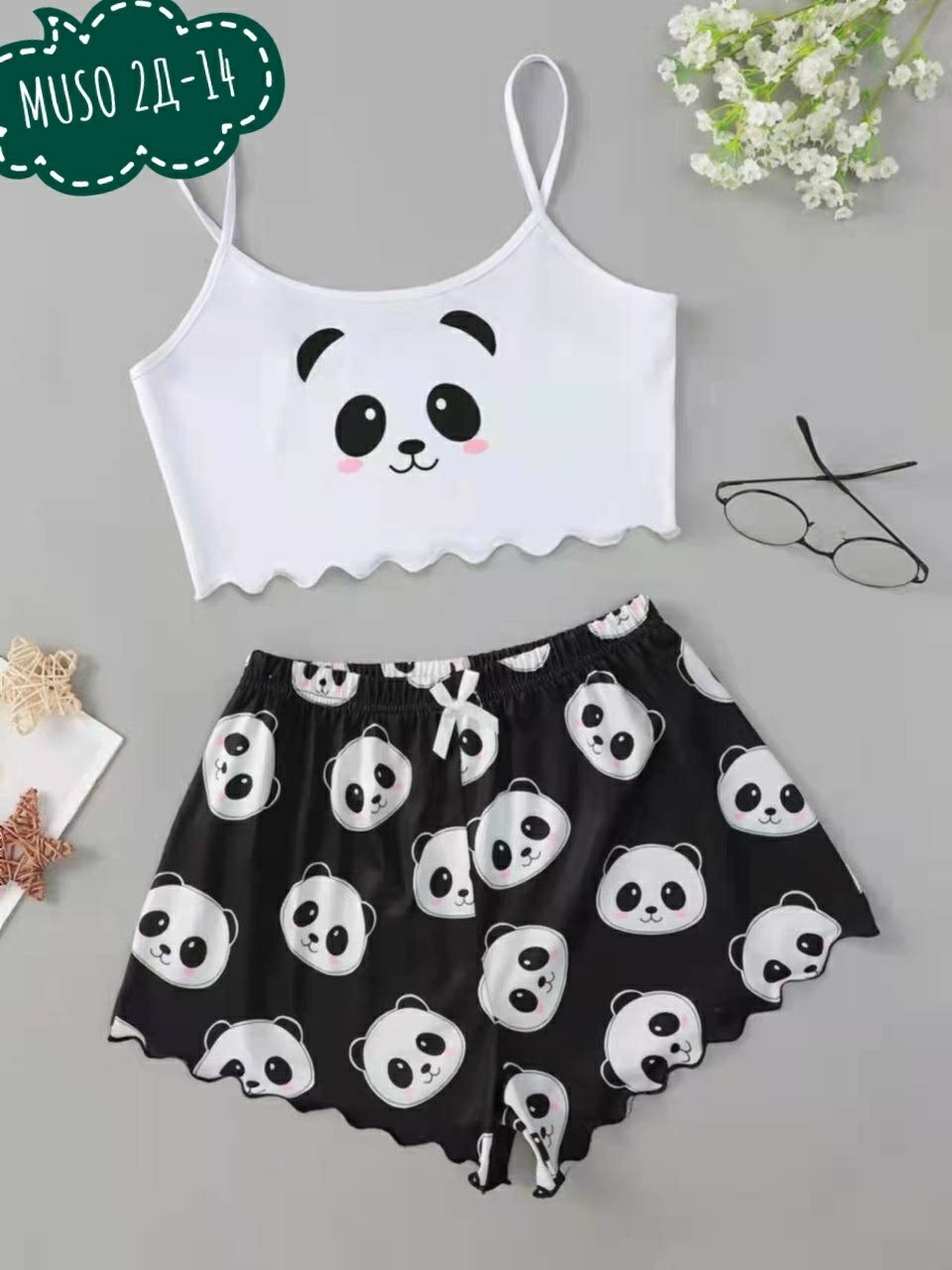 пижама авокадо,пижама с принтом авокадо,пижамный комплект с шортами,пижама женская с шортам,пижама с авокадо для детей топ и шорты