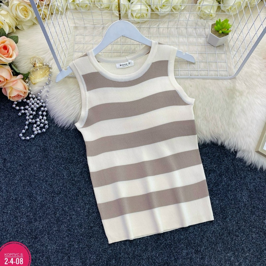майка в полоску,майка женская,майка женская трикотажная,жилет трикотажный,трикотажный топ