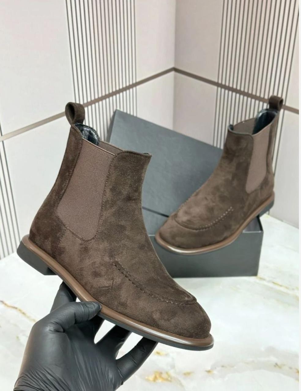 ,замшевые ботинки челси,замшевые ботинки,ботинки женские челси,ботинки челси