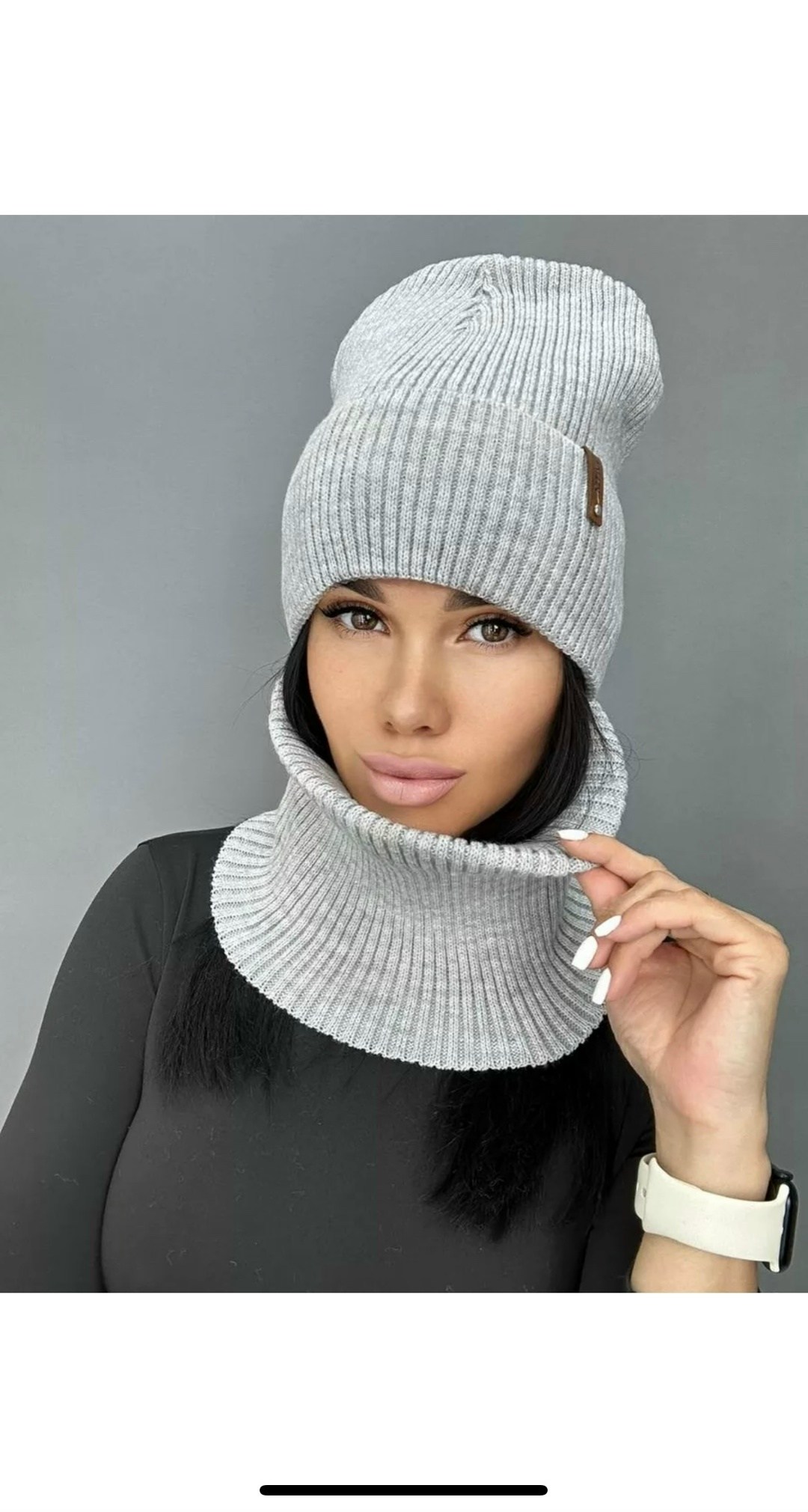 женский комплект шапка,комплект шапки,комплект шапка снуд,шапка и снуд,комплект женский шапка и снуд