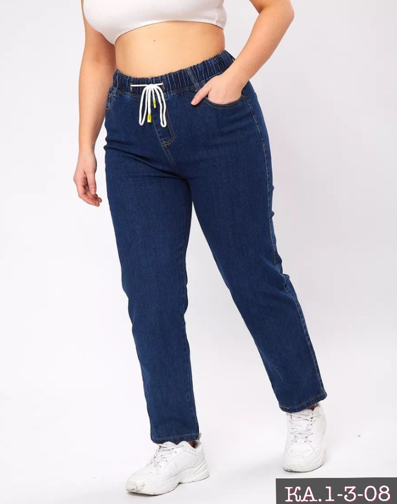женские джинсы большие размеры,джинсы женские,зауженные женские джинсы,джинсы на резинке,джинсы для полных