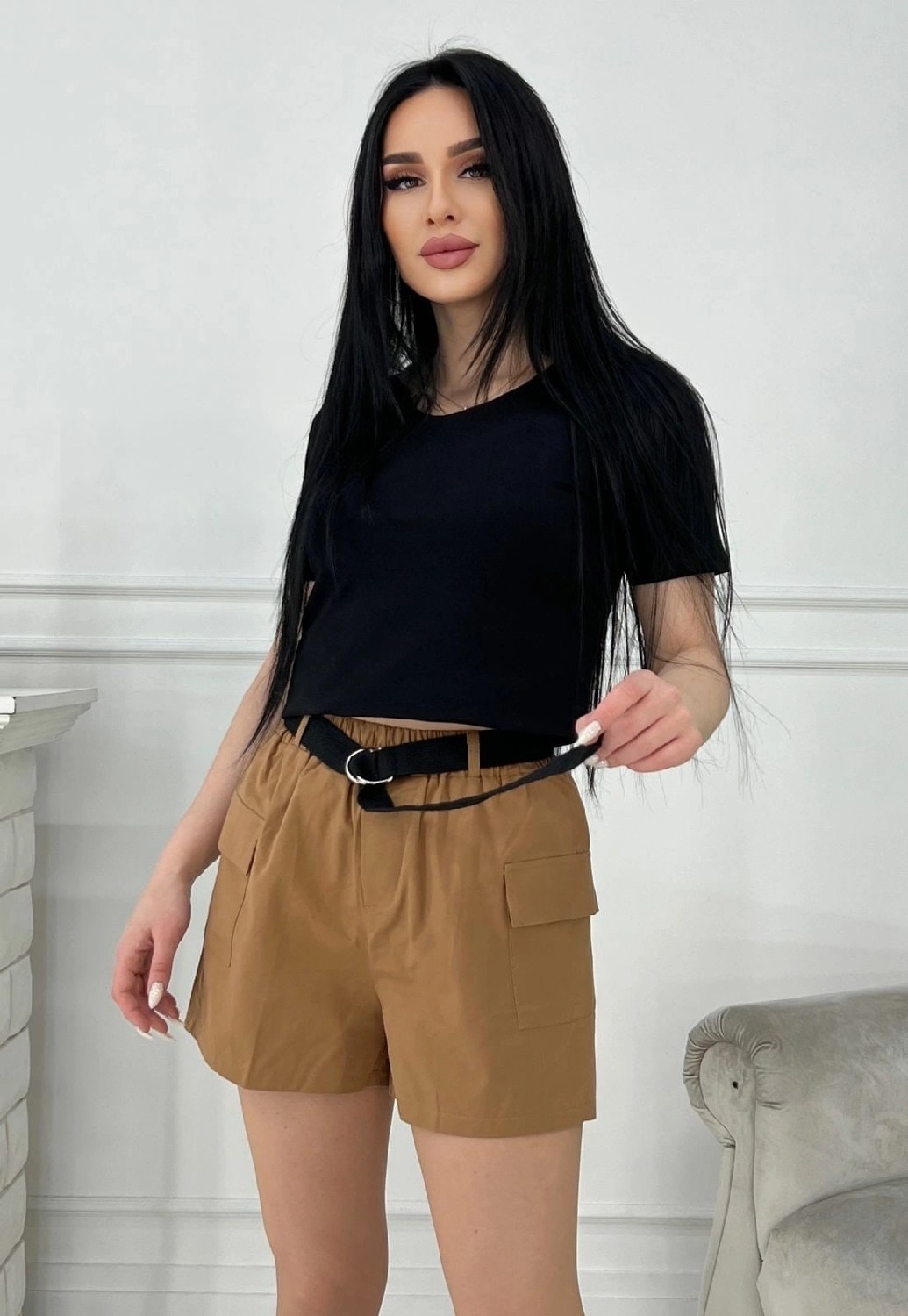 шорты женские повседневные,повседневные шорты,женские шорты,шорты сафари женские,женские шорты летние