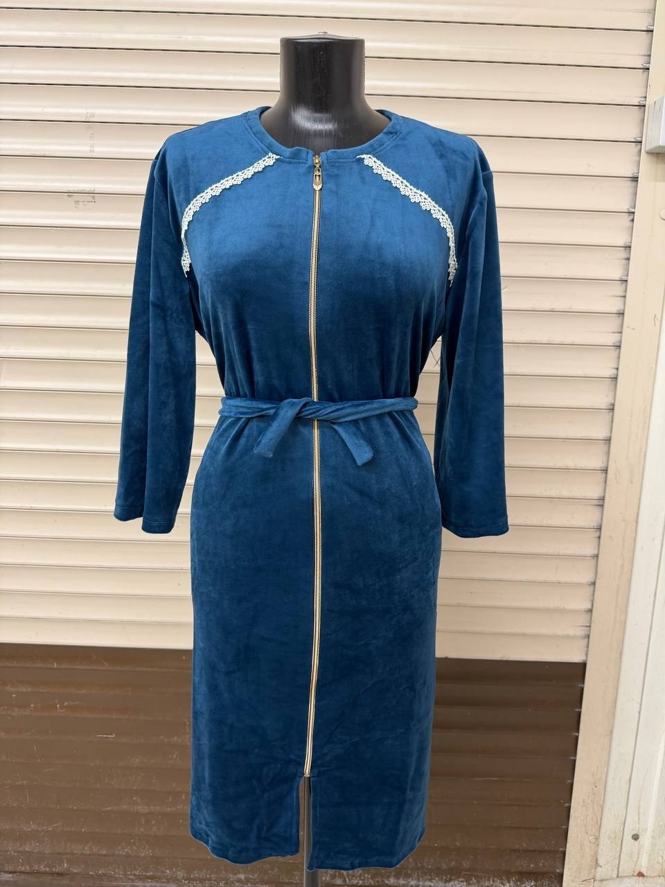 халат велюровый женский на молнии,женский велюровый халат,велюровый халат,халат велюр,халат женский