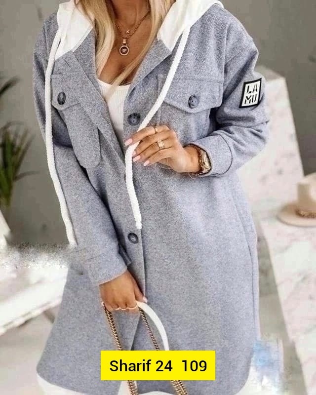 комбинированное пальто,стильное пальто,пальто женские,удлиненное пальто,удлиненное пальто с капюшоном