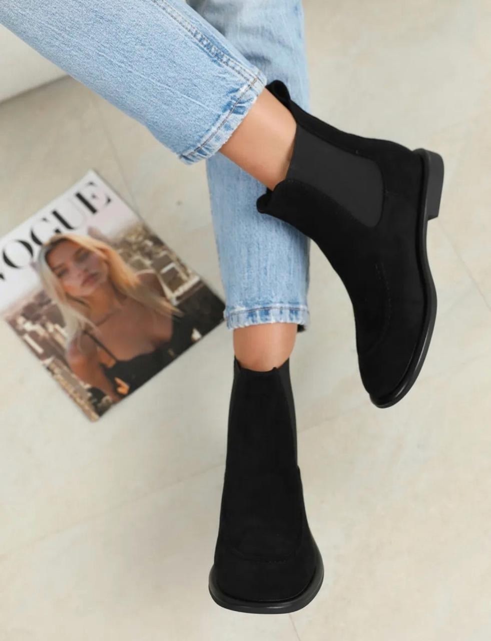 ,замшевые ботинки челси,замшевые ботинки,ботинки женские челси,ботинки челси