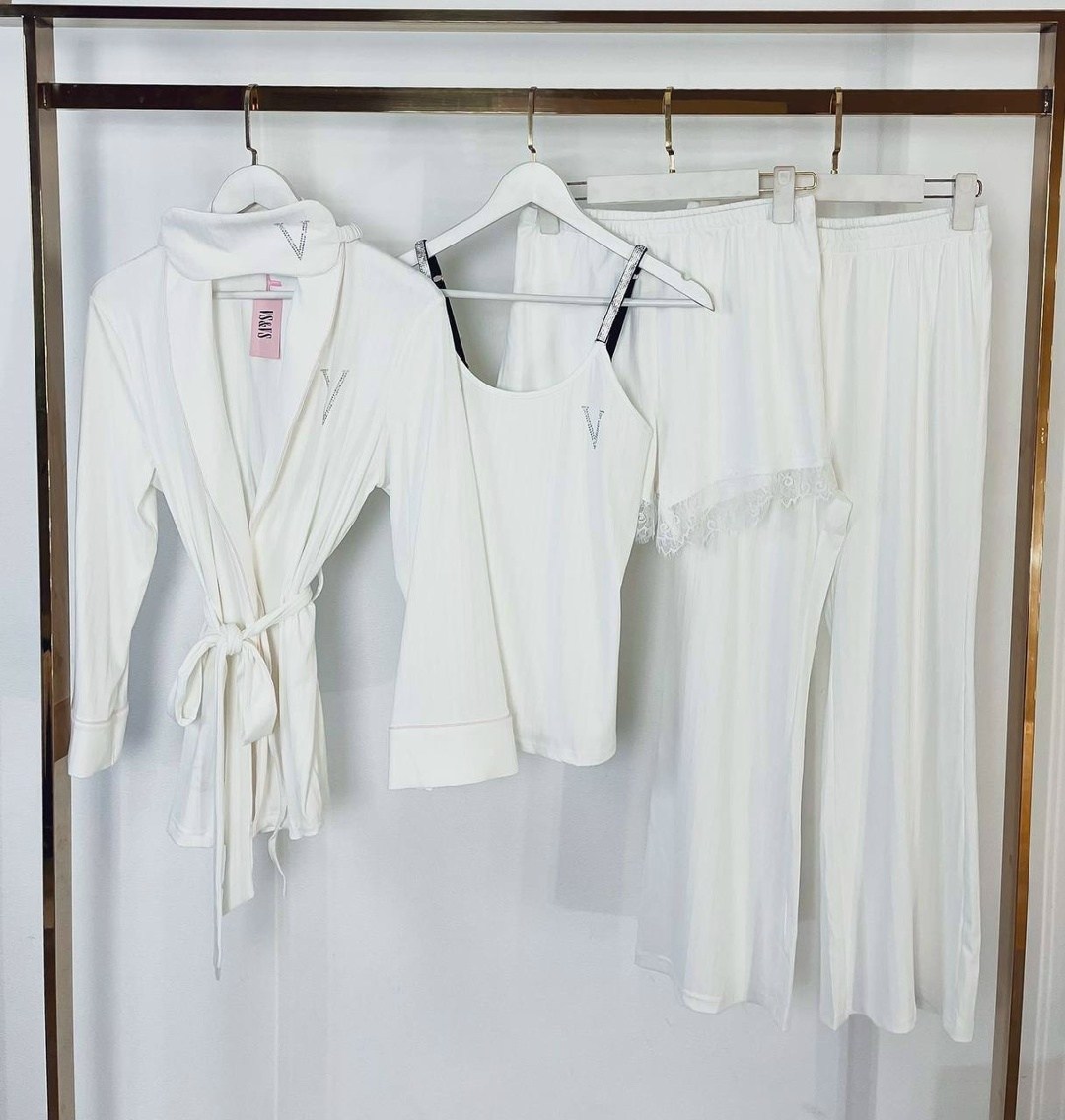 женские пижамные комплекты,женский пижамный комплект из 3 предметов,комплект пижама,комплект женской пижамы,домашняя одежда пижама