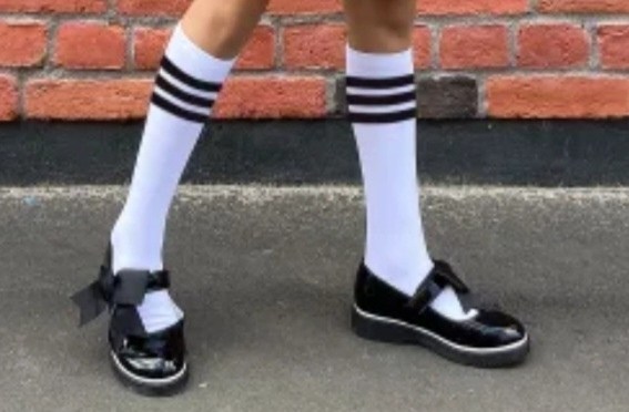 гольфы хлопок,гольфы детские,белые гольфы с красной полоской,комплект носков белый с полоской,женские гольфы