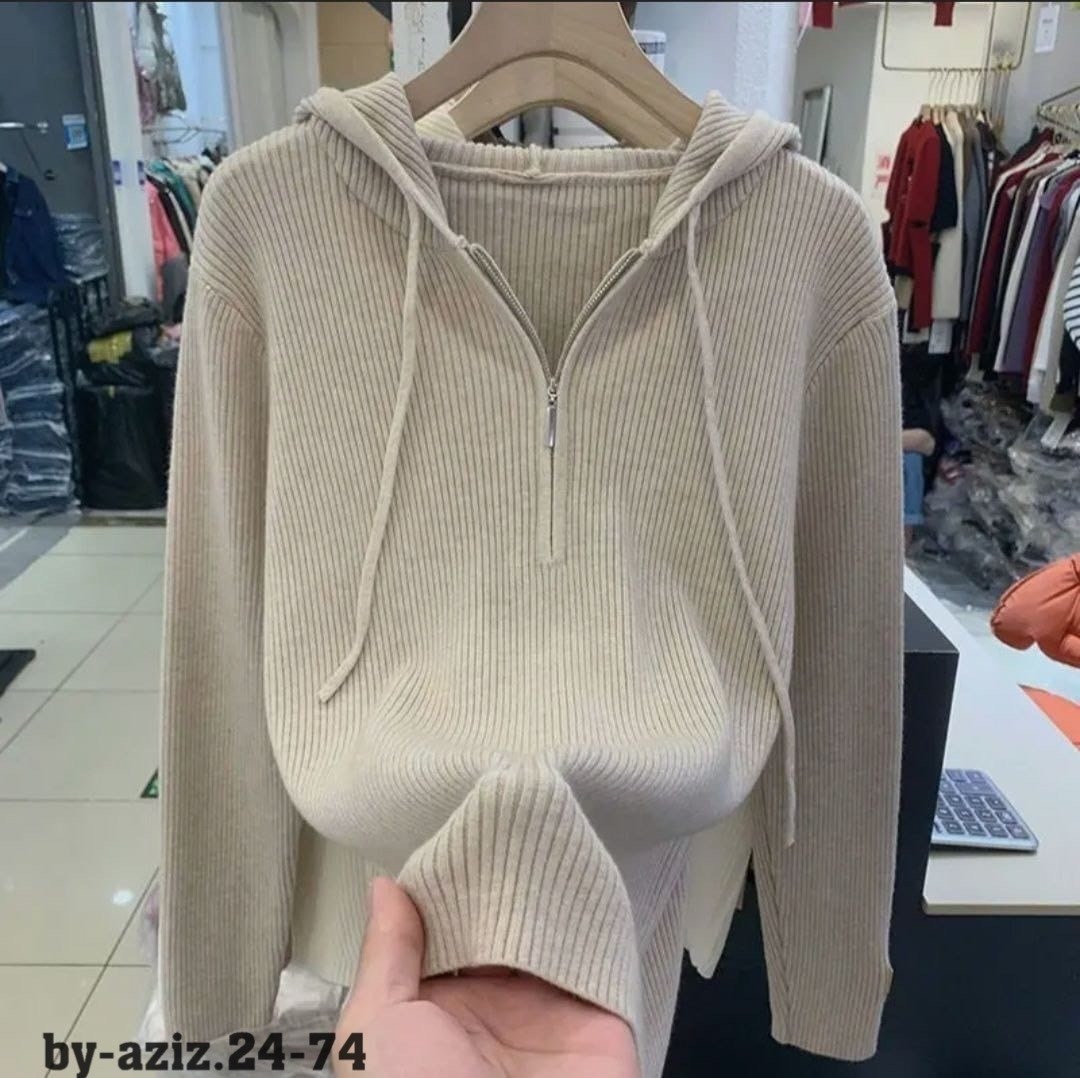 женский свитер с капюшоном,трикотажный свитер с капюшоном,женские однотонные толстовки,женская кофта,свитера с капюшоном