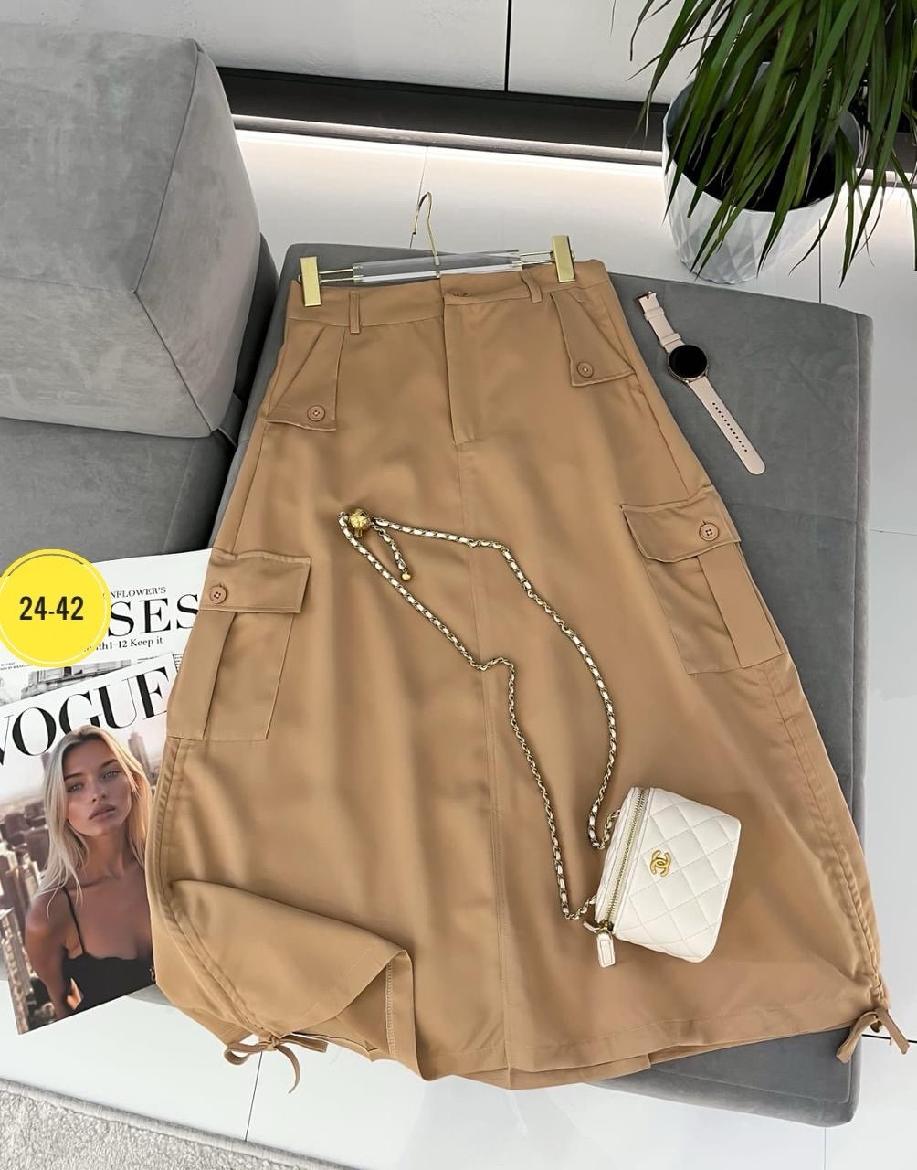 юбка карго,юбка карго женская,юбка миди карго,юбка с карманами,юбка