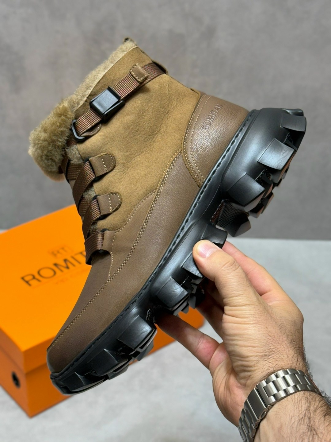 ,ботинки romitan,ботинки мужские,мужские зимние ботинки,зимние ботинки