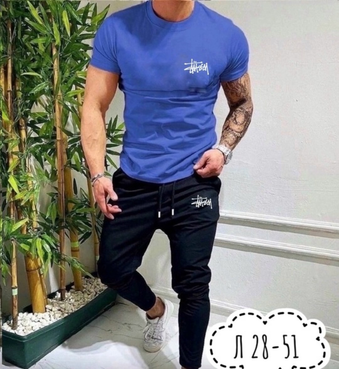 костюмы спортивные мужские,летний спортивный костюм мужской,спортивные костюм, ,костюм футболка и штаны