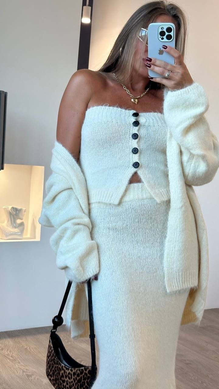 комплект кардиган,вязаные кардиганы,вязаные костюмы,вязаные комплекты,объемный кардиган