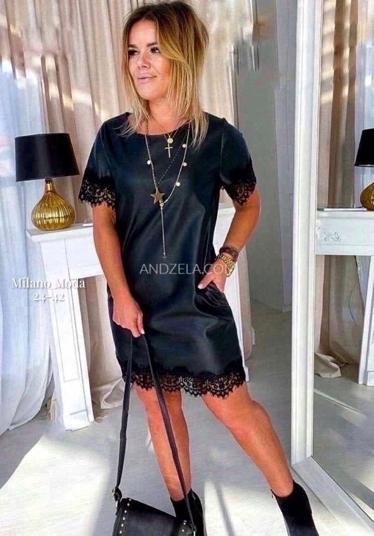 платье женская,платье с кружевами,нарядное платье,платье с гипюром,платье из экокожи