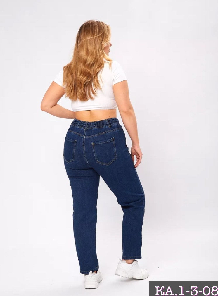женские джинсы большие размеры,джинсы женские,зауженные женские джинсы,джинсы на резинке,джинсы для полных