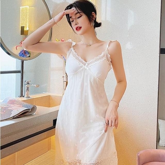 атласная ночная рубашка,ночнушка комплект,женские атласные длинные халат-рубашки,сексуальная ночная рубашка,кружевной халат