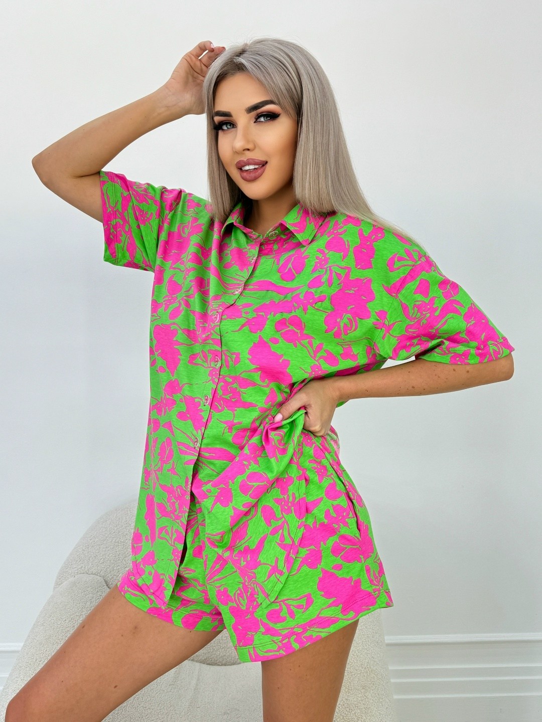 костюм женский летний с шортами и рубашкой,летние женские костюмы,летние костюмы,костюмы женские,костюм повседневный