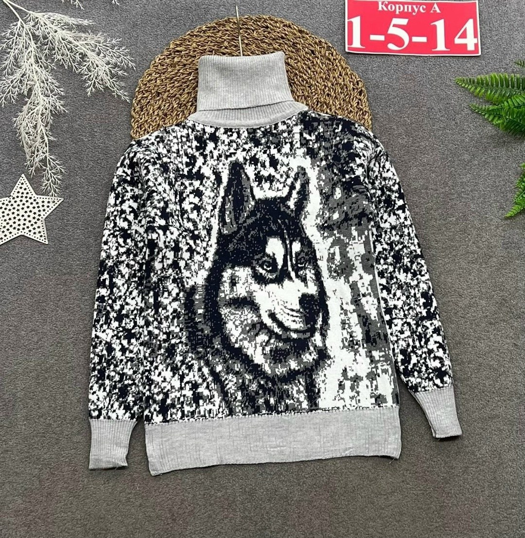 кофта для мальчика,свитера для мальчик,свитер с волком для мальчика,джемпер детский,вязаный свитер для мальчика