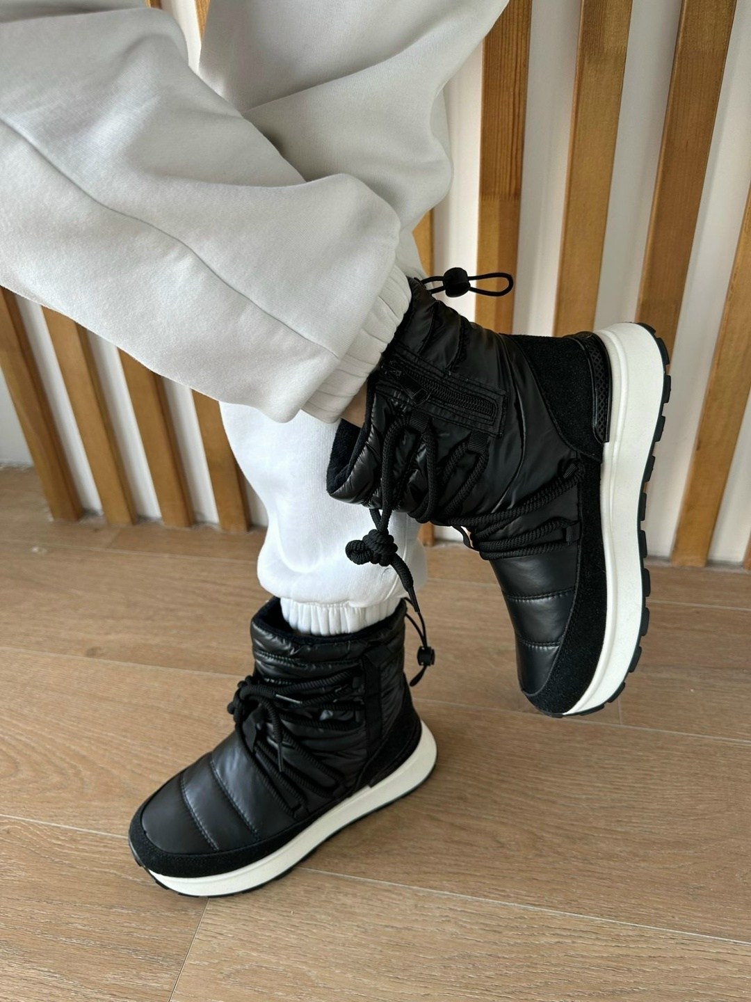 женские дутики,, дутики,дутики черные,зимние женские дутики