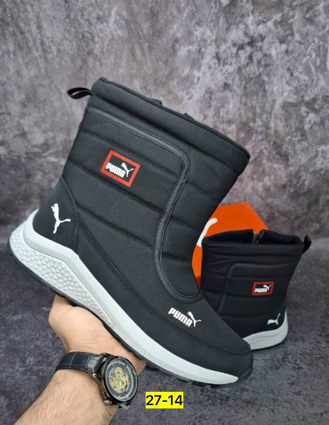 дутики puma,мужские дутики,дутики зимние puma,мужские зимние дутики,