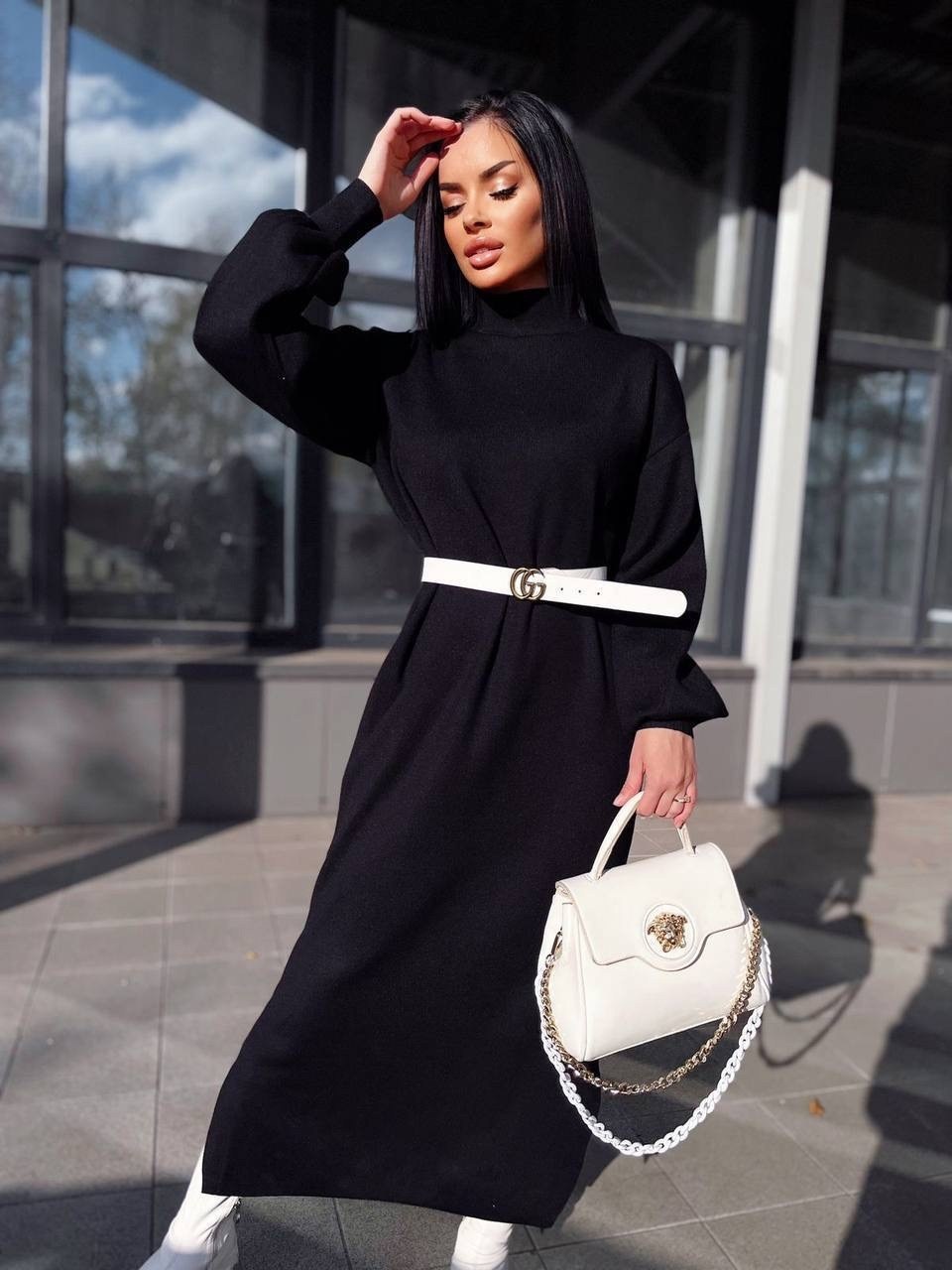 модное платье,трикотажное платье,платье длинное,платье женское трикотажное,теплое платье