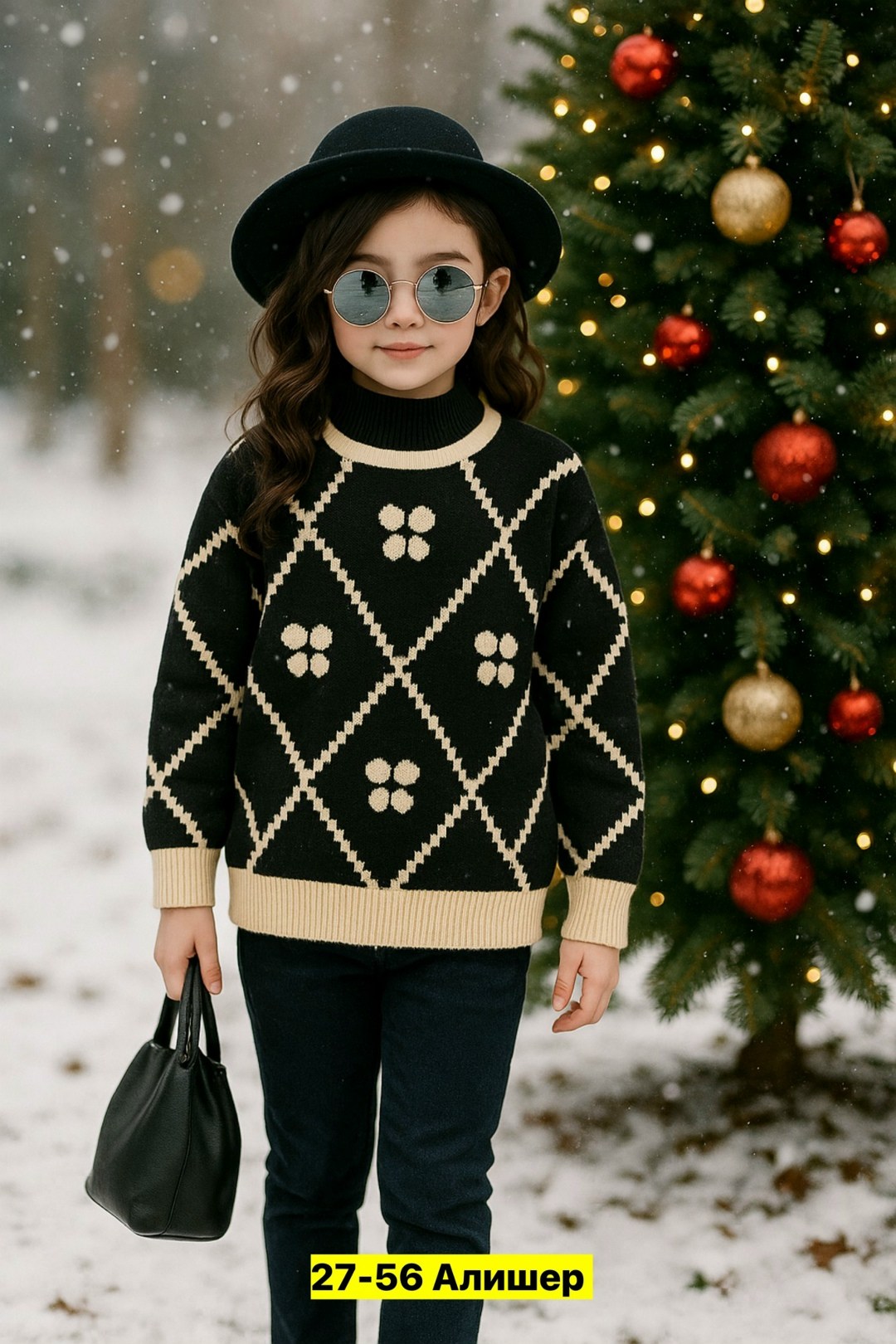свитер для девочек,модные свитера,рождественские свитера,детский свитер,новогодние свитера