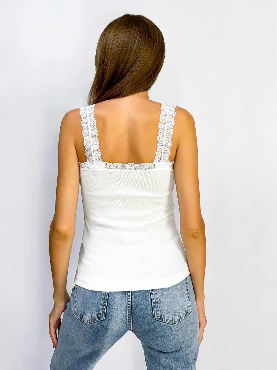 женская майка,майка бельевая женская,майка женская базовая,топ женская майка,майка бельевая с кружевом