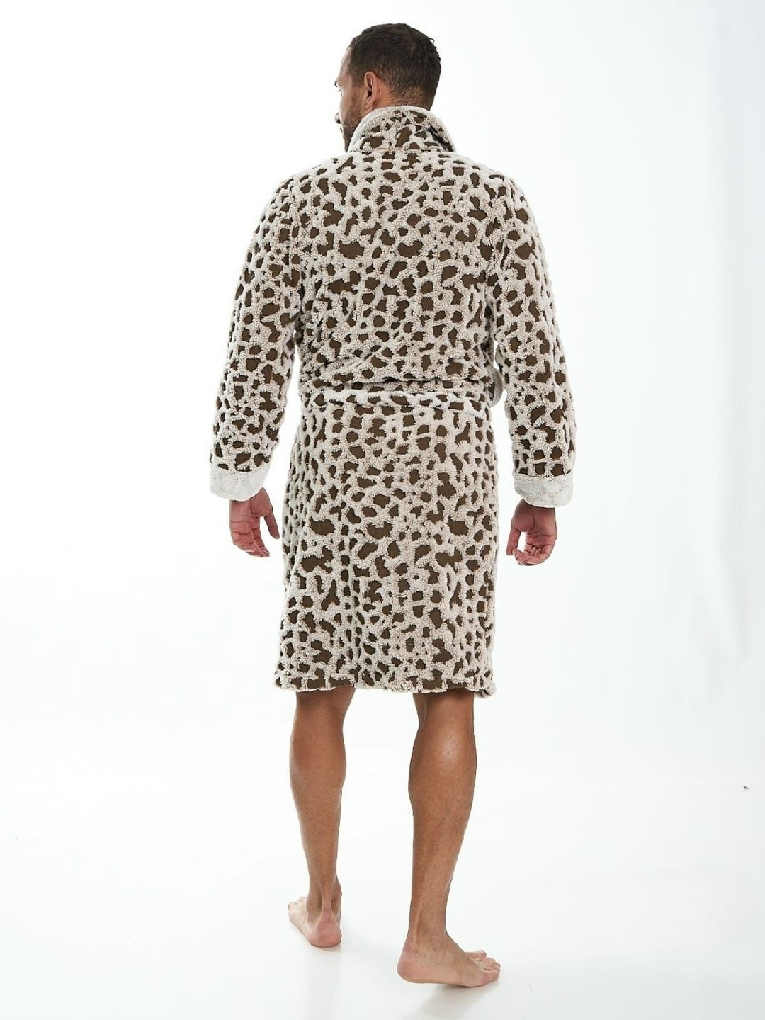 леопардовый халат мужской,халат леопардовый,халат велсофт,материал велсофт,махровый мужской халат