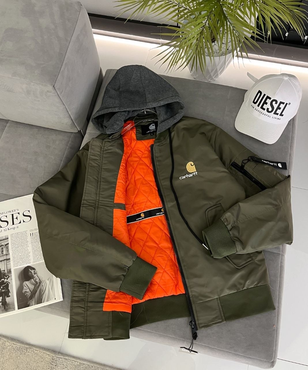 куртка carhartt,куртка мужская carhartt,куртка двухсторонняя carhartt,куртка повседневная,куртка демисезонная