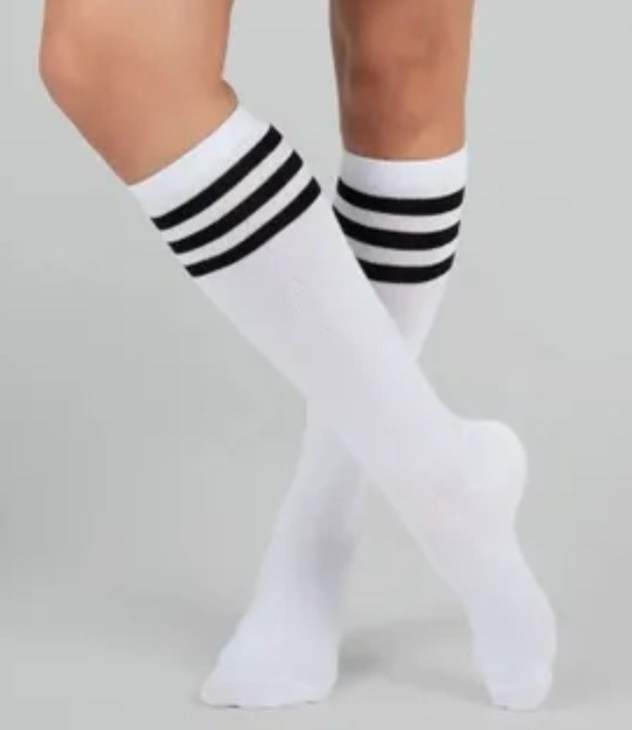 гольфы хлопок,гольфы детские,белые гольфы с красной полоской,комплект носков белый с полоской,женские гольфы