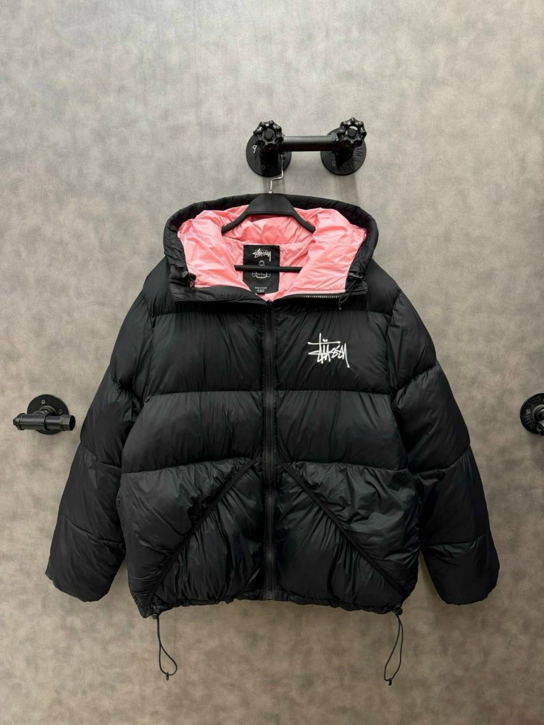 пуховик stussy micro ripstop down parka,stussy куртка зимняя,пуховик stussy,куртка stussy,куртка пуховик