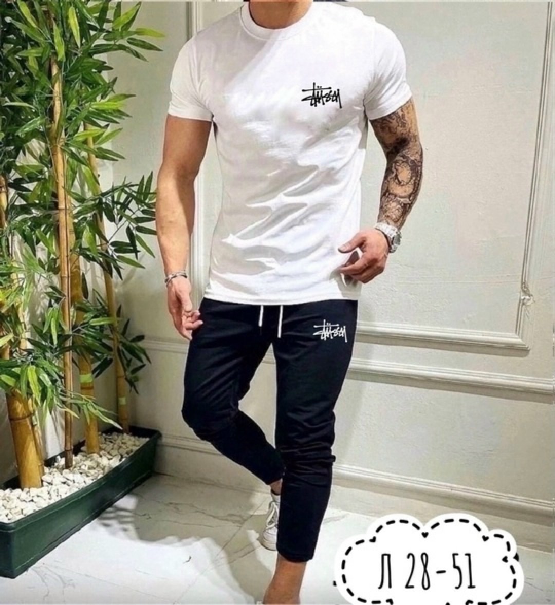 костюмы спортивные мужские,летний спортивный костюм мужской,спортивные костюм, ,костюм футболка и штаны