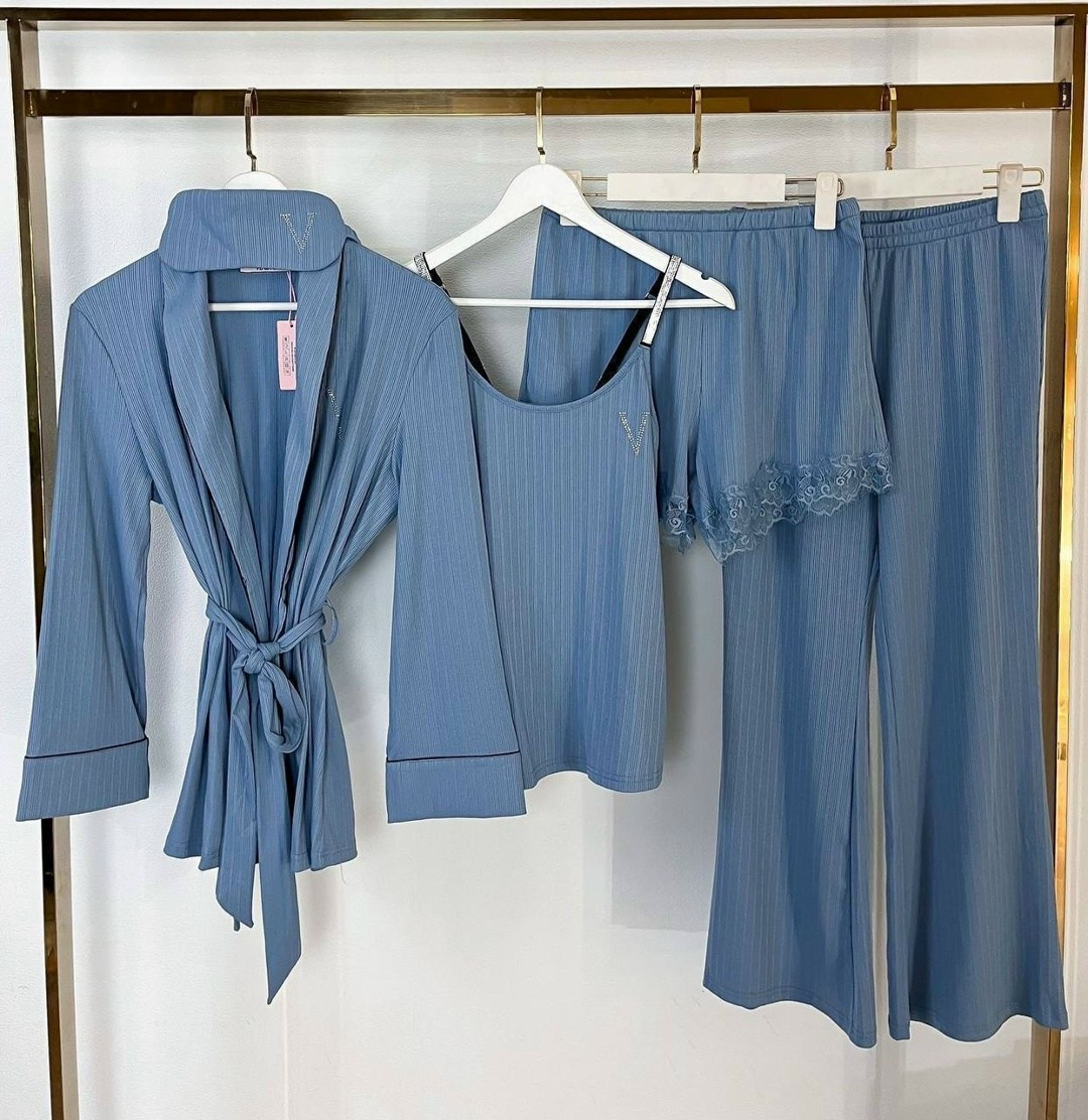 женские пижамные комплекты,женский пижамный комплект из 3 предметов,комплект пижама,комплект женской пижамы,домашняя одежда пижама