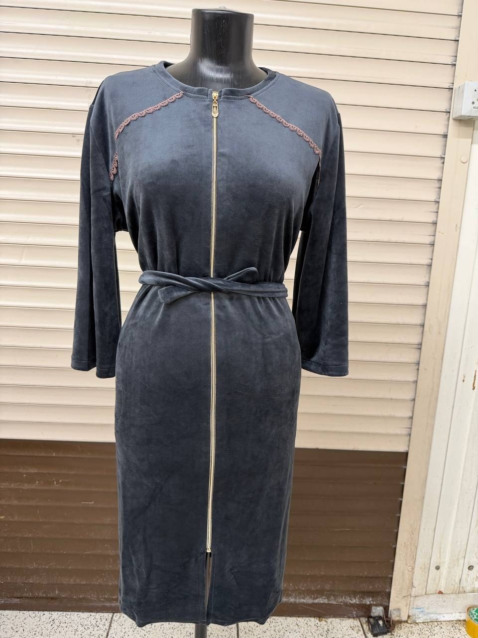 халат велюровый женский на молнии,женский велюровый халат,велюровый халат,халат велюр,халат женский