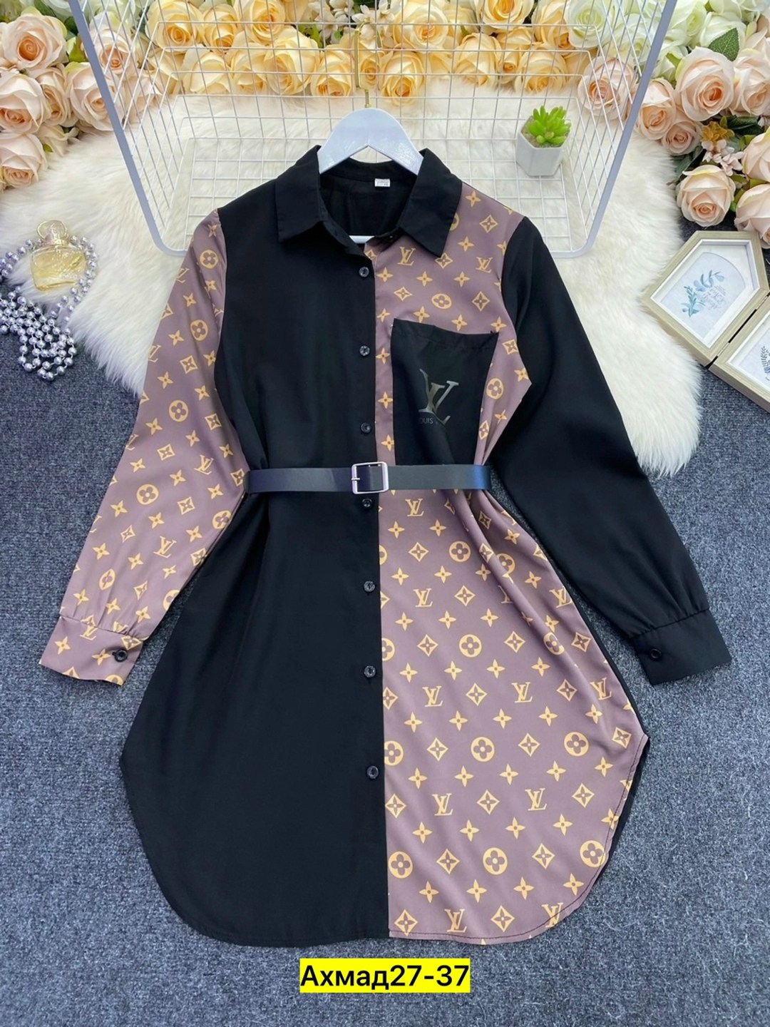 рубашка женская,рубашка louis vuitton,женское платье рубашка,рубашка стильная,