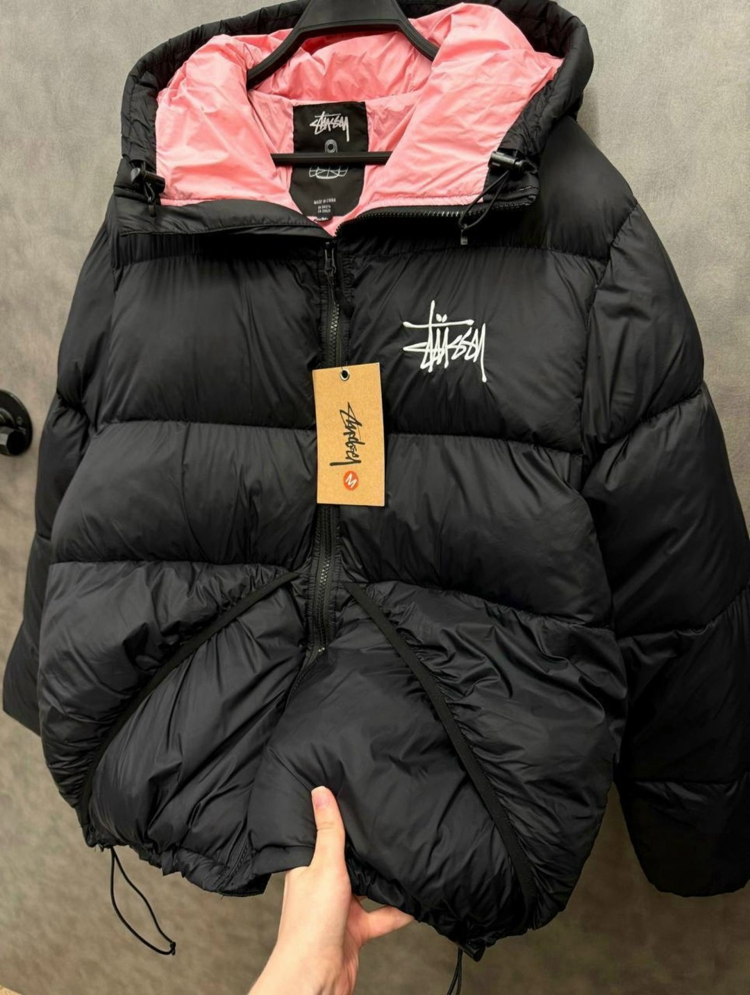 пуховик stussy micro ripstop down parka,stussy куртка зимняя,пуховик stussy,куртка stussy,куртка пуховик