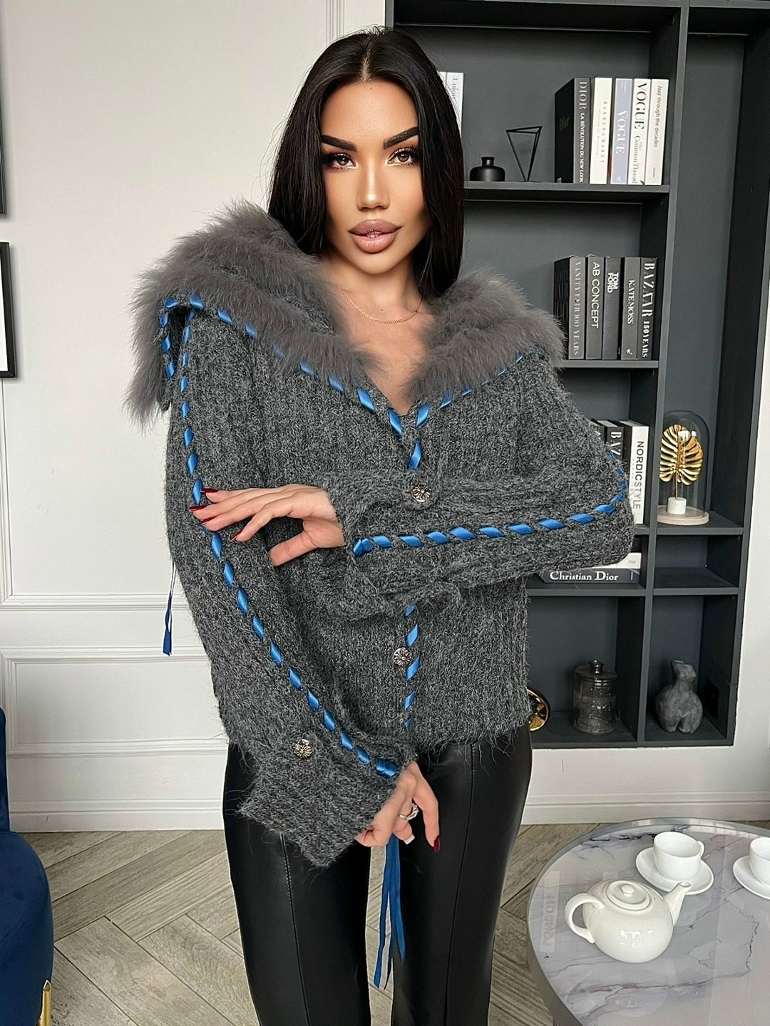 кардиган кофта,джинсовка с мехом,джинсовая куртка с мехом женская,куртка джинсовая с мехом,джинсовая куртка с мехом песца